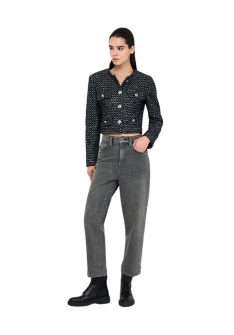 Jeans straight a vita alta Liu Jo | UF5019D4927N9935